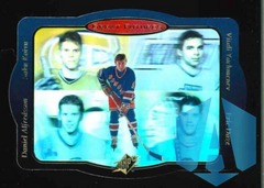 1996-97 SPx GF1 Great Futures Eric Daze/Yachmenev/Wayne Gretzky/Alfredsson/Koivu